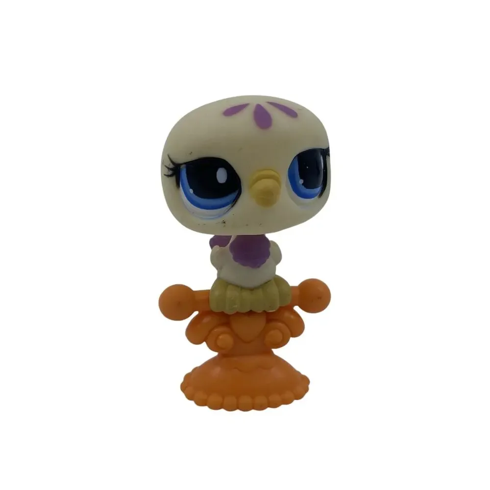 Littlest Pet Shop LPS #1442 Pigeon with Perch Accessory Figure